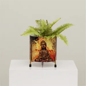 Art-inspired plant holder