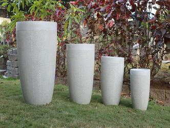 Premium Stone Effect FRP Vase