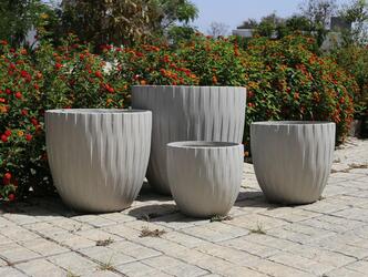 Innovative FRP Planter Designs, Modern Fiberglass Garden Pots, Durable Indoor Planters