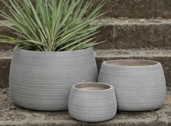 Trendsetting Stone-Inspired Plant Pot