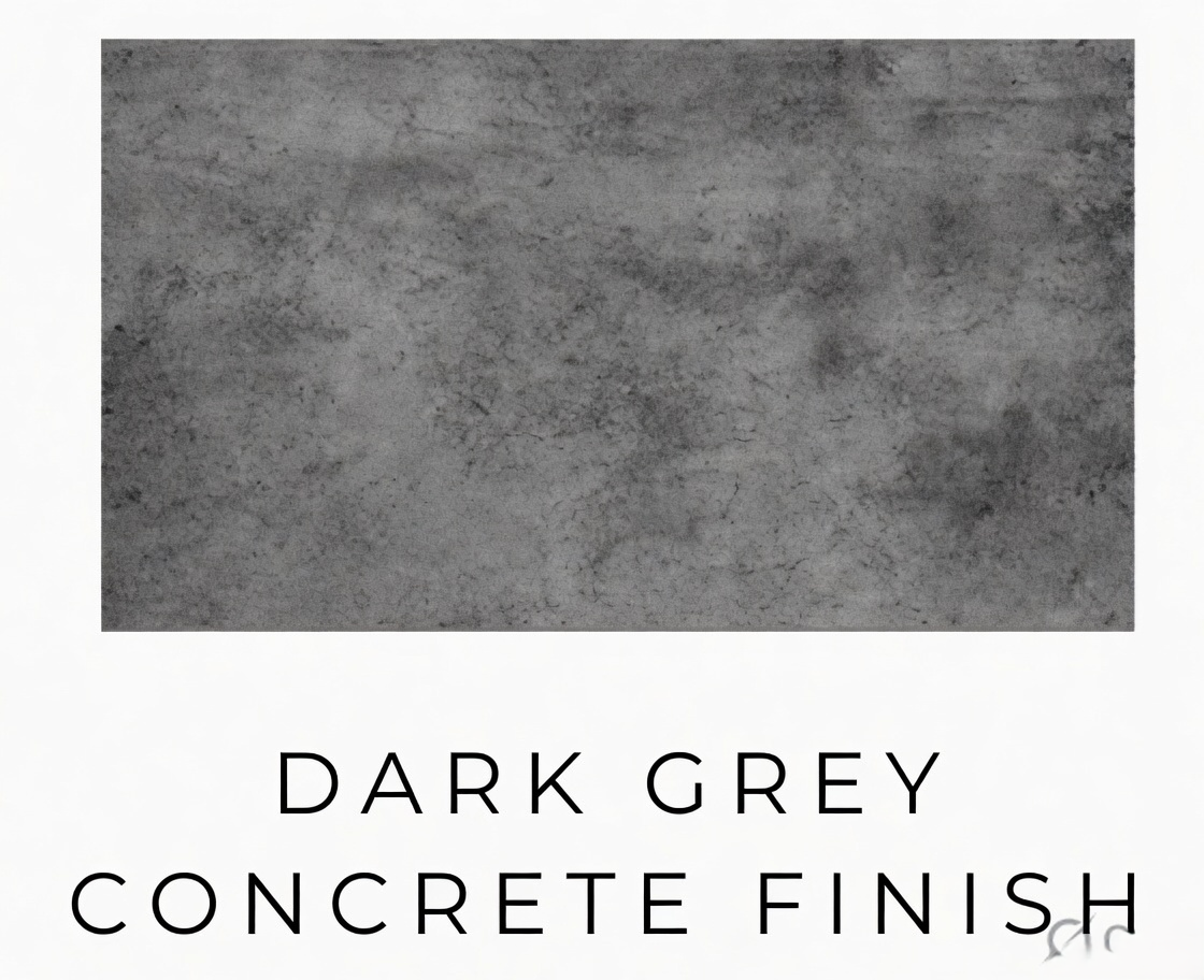 Dark Grey Concrete Finish