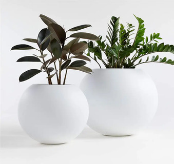 Designer FRP Pot Collection, Durable Fiberstone Garden Planters, Luxury Outdoor Decor