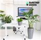 Luxury Fiberglass Pots, Indoor Outdoor Fiberglass Plant Containers, High-End Square FRP Planters