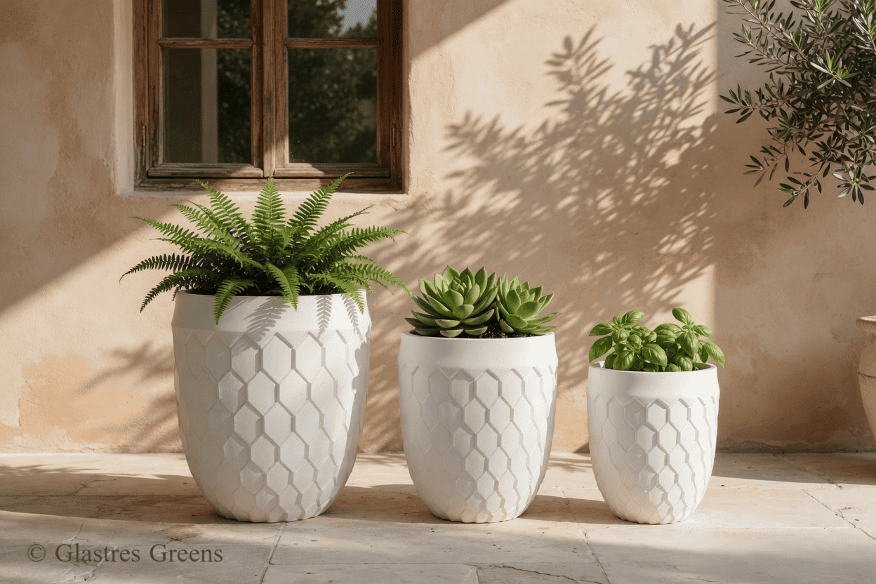 Hexa Geometric Modern Planter Basheerbagh