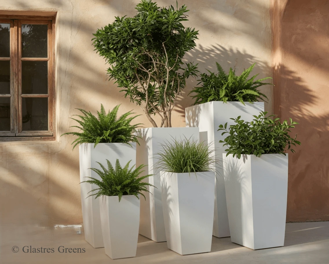 Hotel Planter Boxes