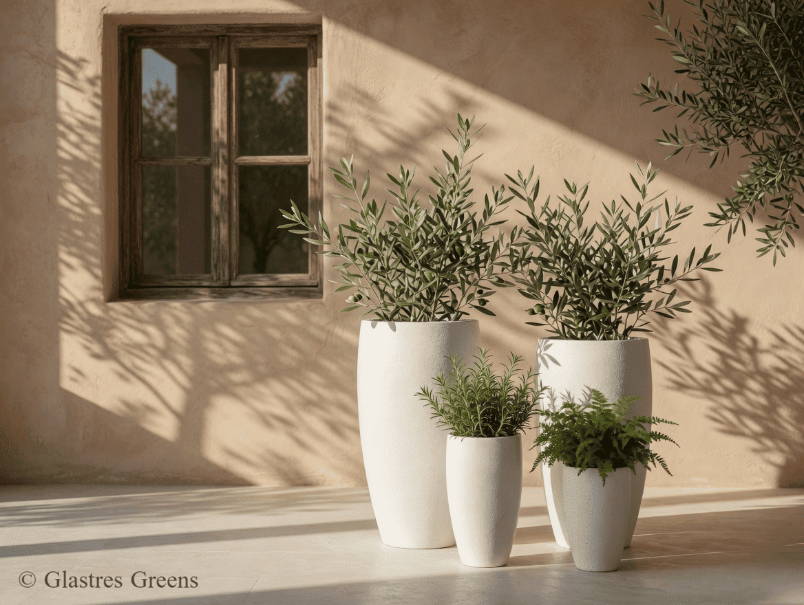 Veritas Tall Architectural FRP Planter - Best Selling Premium Design for Hotels and Commercial Projects