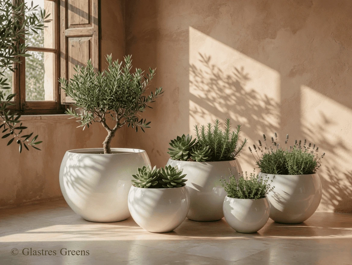 Signature collection of premium FRP planters