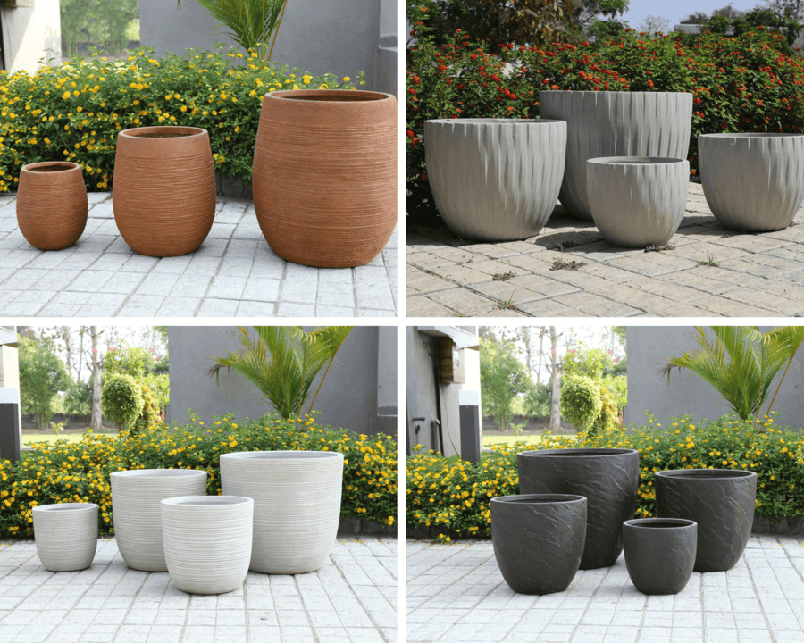 frp planters pots