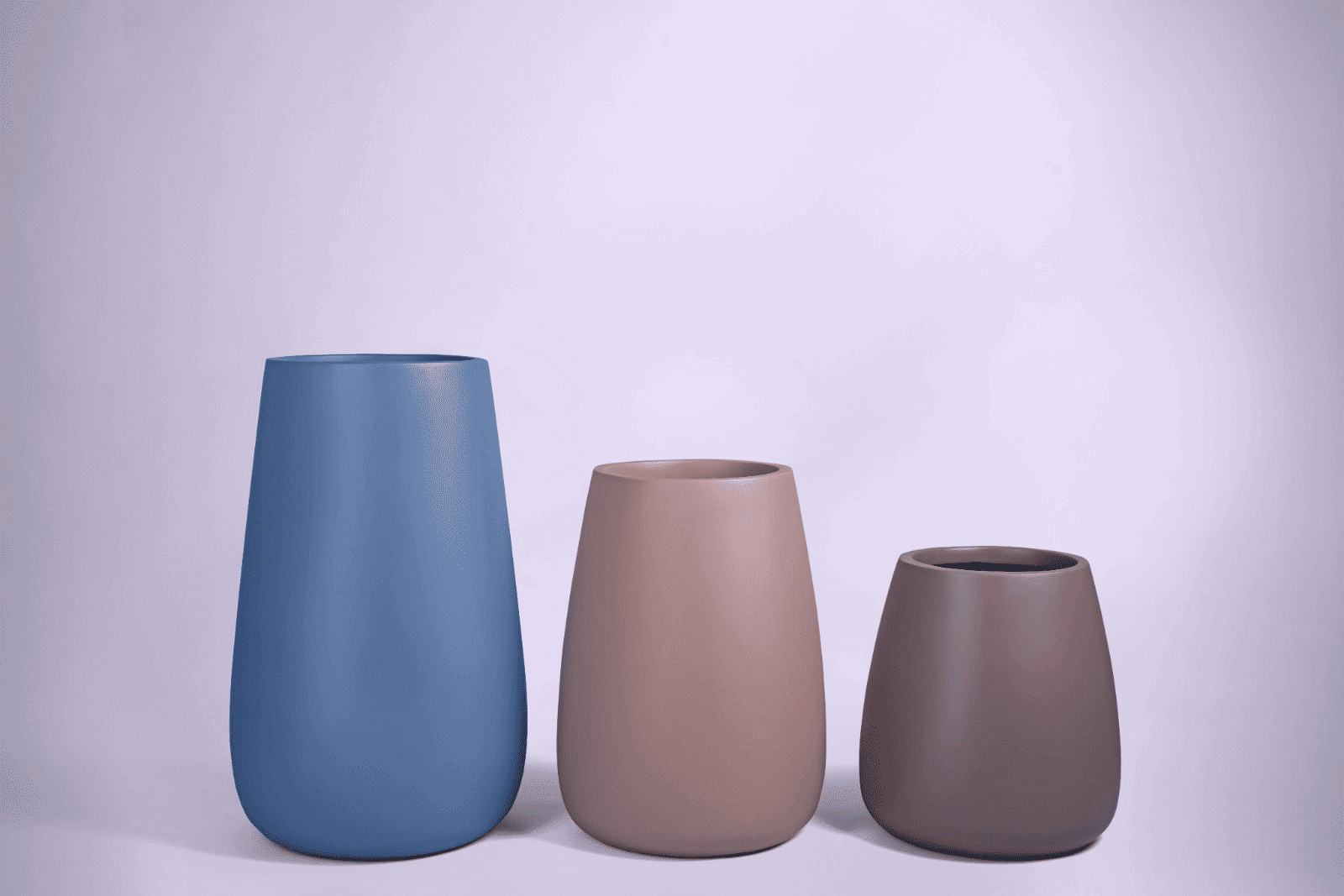 Aster Series, Designer Planters, Fiberglass Pots, Indoor Plant Containers