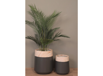 Indoor FRP Plant Pots, Stylish Fiberstone Pottery, Premium Outdoor Plant Containers