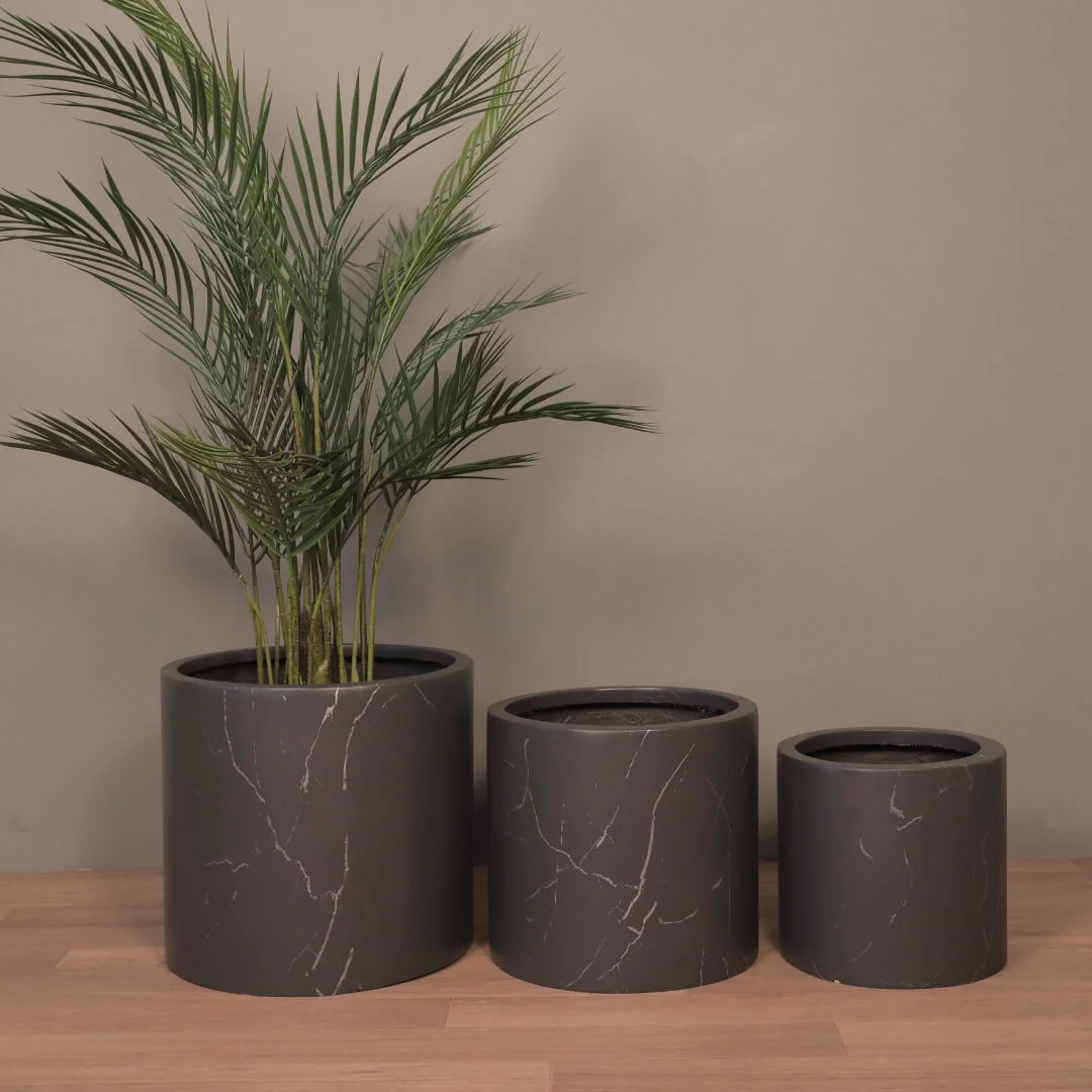 Fiberglass Tall Planters, FRP Planters, Premium Luxury Planters, Kezevel Indoor outdoor FRP Planters