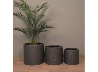 FRP Pots, Indoor Outdoor Fiberglass Planters, Tall Square FRP Planters, Fiberglass Tall Planters