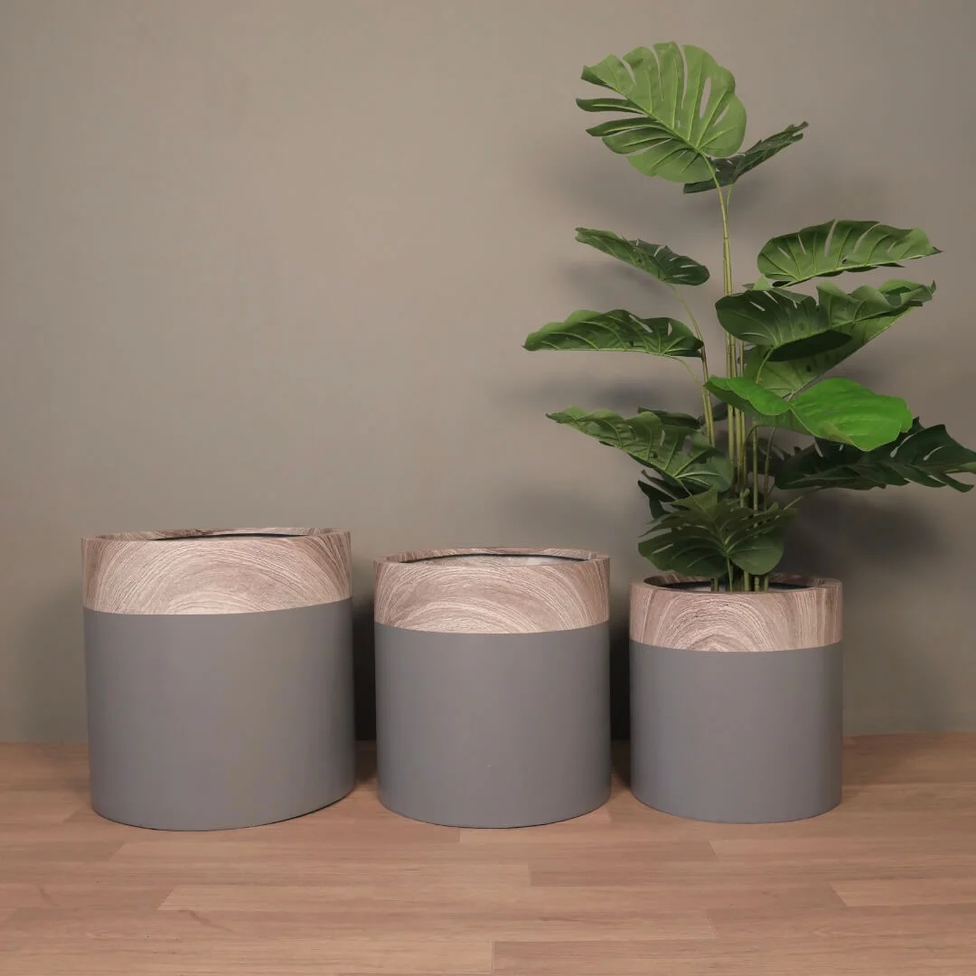 FRP Planters, Large round outdoor planters, Plant pots manufacturers, Designer Pots